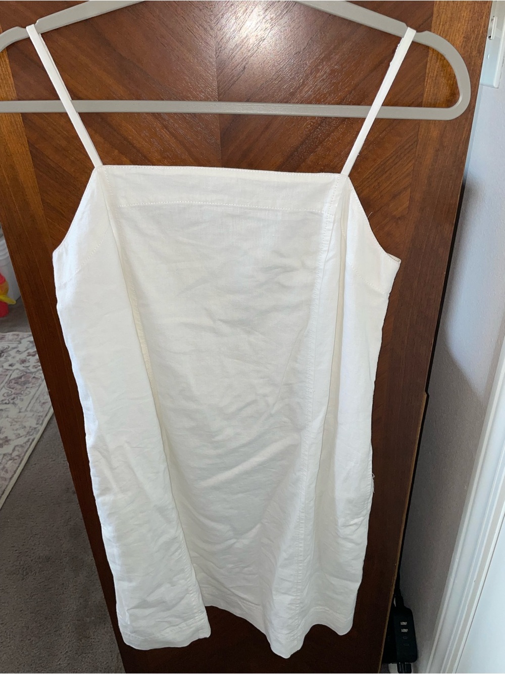 Madewell Goldie Mini Dress in Linen